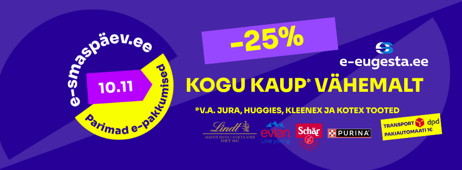 Vähemalt 25% soodsam!